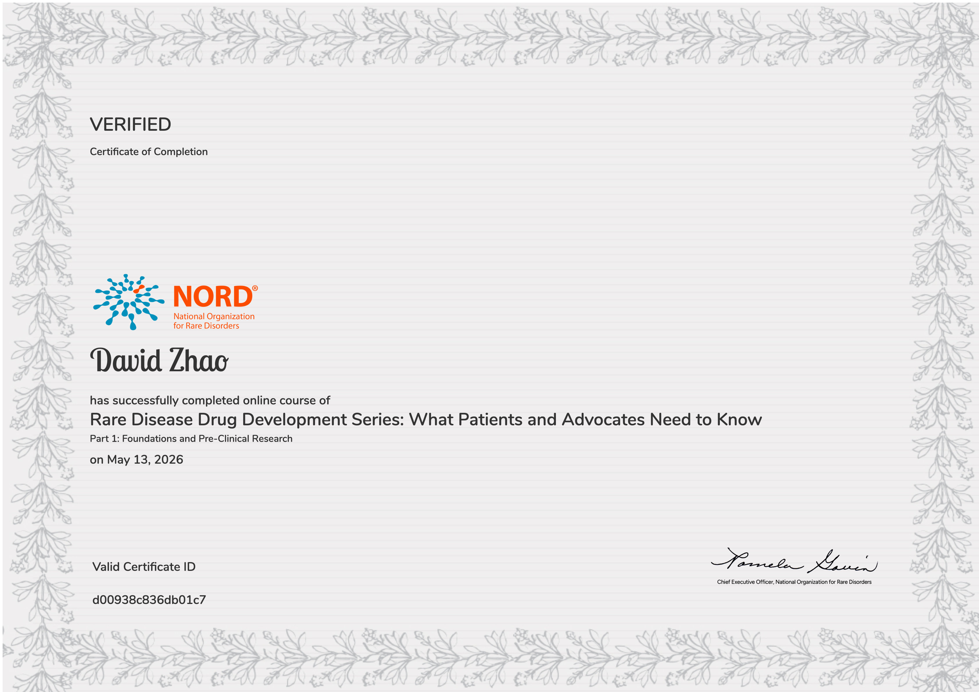 Rare Disease Drug Development Series: What Patients and Advocates Need to Know