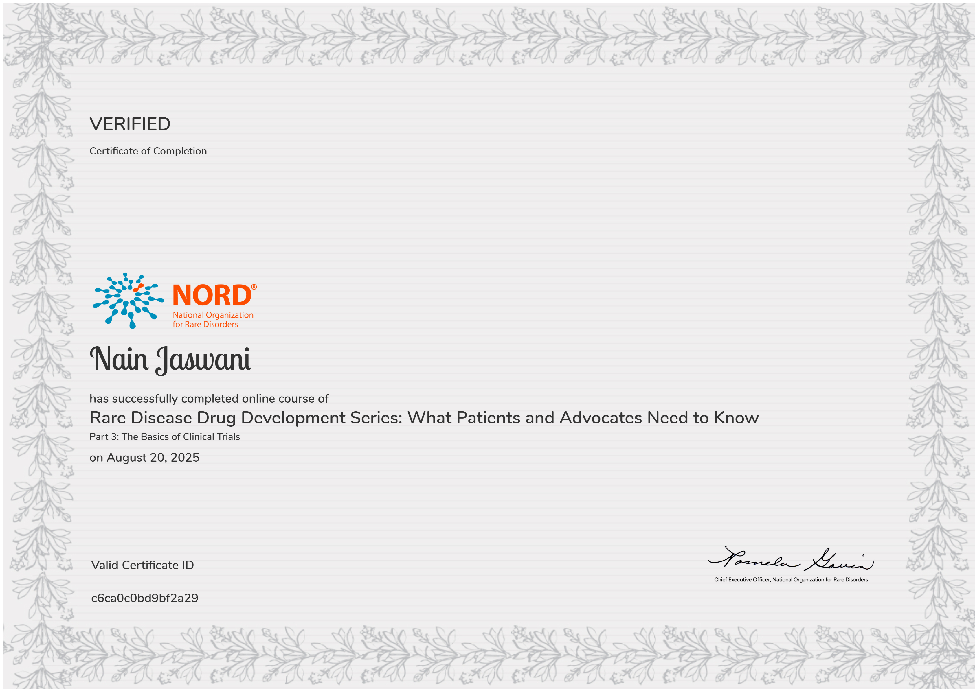 Rare Disease Drug Development Series: What Patients and Advocates Need to Know